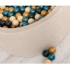 Ballenbak Minky Beige