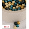 Ballenbak Minky Beige