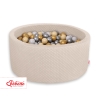 Ballenbak Minky Beige