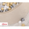 Ballenbak Minky Beige