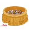 Ballenbak Minky Geel