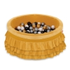 Ballenbak Minky Geel