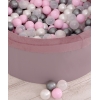 Ballenbak Minky Pastelviolet