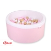 Ballenbak Minky Roze