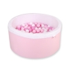 Ballenbak Minky Roze