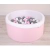 Ballenbak Minky Roze