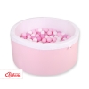 Ballenbak Minky Roze