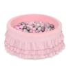 Ballenbak Minky Roze