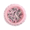 Ballenbak Minky Roze