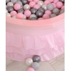 Ballenbak Minky Roze