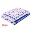 Beddengoed 2 dele 140x200 Junior Donkerblauw Vlieg