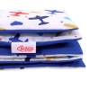 Beddengoed 2 dele 140x200 Junior Donkerblauw Vlieg