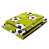 Beddengoed 2 dele 140x200 Junior Groen Voetbal