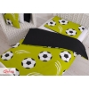 Beddengoed 2 dele 140x200 Junior Groen Voetbal