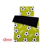 Beddengoed 2 dele 140x200 Junior Groen Voetbal