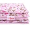 Beddengoed 2 dele 140x200 Junior Roze Vlinders