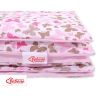 Beddengoed 2 dele 140x200 Junior Roze Vlinders