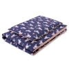Beddengoed 2 delen 100x135 Mini Donkerblauw Konijnen