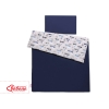 Beddengoed 2 delen 100x135 Mini Grijs Konijnen