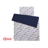 Beddengoed 2 delen 100x135 Mini Grijs Konijnen