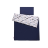 Beddengoed 2 delen 100x135 Mini Grijs Konijnen