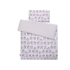 Beddengoed 2 delen 100x135 Mini Grijs Panda