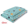 Beddengoed 2 delen 100x135 Mini Mint Bomen