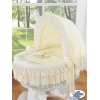 Beddengoed 2 st voor Babymand / Rieten Kribbe