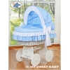 Beddengoed 2 st voor Babymand / Rieten Wieg