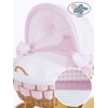 Beddengoed 2 st voor Babymand / Rieten Wieg Isabella