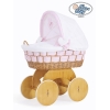 Beddengoed 2 st voor Babymand / Rieten Wieg Isabella