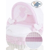 Beddengoed 2 st voor Babymand / Rieten Wieg Isabella