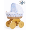 Beddengoed 2 st voor Babymand / Rieten Wieg Isabella