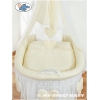 Beddengoed - 4 Delen voor Babymand / Rieten Babybed
