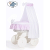 Beddengoed - 4 Delen voor Babymand / Rieten Babybed