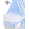 Beddengoed - 4 Delen voor Babymand / Rieten Babybed Isabella