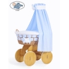 Beddengoed - 4 Delen voor Babymand / Rieten Babybed Isabella