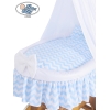 Beddengoed - 4 Delen voor Babymand / Rieten Kribbe