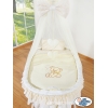 Beddengoed - Hemeltje voor Babymand / Rieten Babybed
