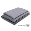 Beddengoed Ledikant 2 st  90x120 cm of 100x135 cm Antraciet