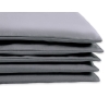 Beddengoed Ledikant 2 st  90x120 cm of 100x135 cm Antraciet