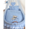 Beddengoed met Hemeltje 4 Delen voor Baby wiegje