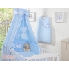 Beddengoed voor Babybed 11 st met Hemel Hemeltje - Harten Blauw