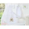 Beddengoed voor Babybed 11 st met Hemel Klamboe - Harten Wit