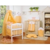 Beddengoed voor Babybed 11 st met Hemeltje -  Perzik Little Prince Princess