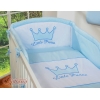 Beddengoed voor Babybed 2 st -  Blauw Little Prince Princess
