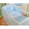 Beddengoed voor Babybed 2 st -  Blauw Little Prince Princess