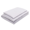 Beddengoed voor Babybed 2 st Grijs
