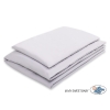Beddengoed voor Babybed 2 st Grijs