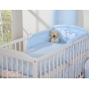 Beddengoed voor Babybed 2 st - Harten Blauw